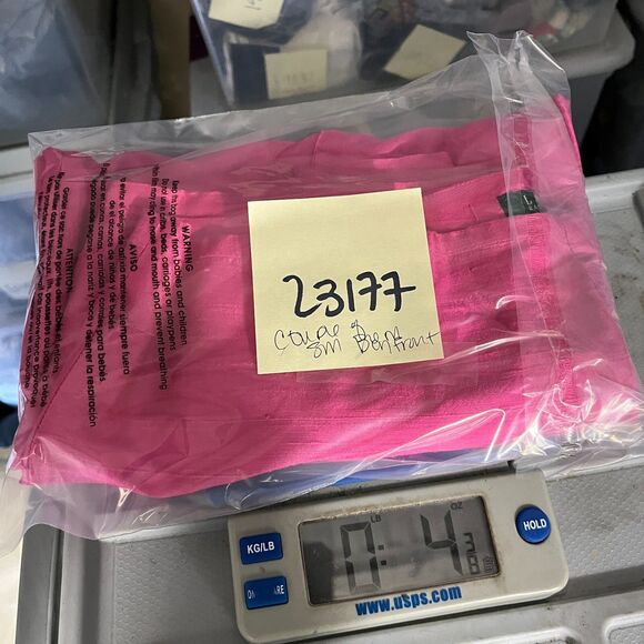 Lauren Ralph Lauren Silk Pants Fuschia Pink Side Zip Trousers 12P PETITE FLAW - Picture 12 of 14